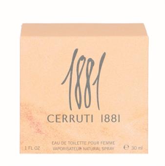 Cerruti 1881 Femme Vaporisateur Eau de Toilette 30ml 