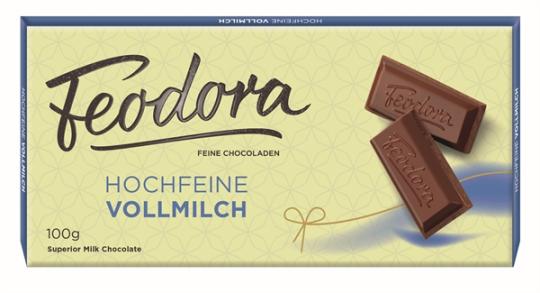 Feodora Chocolade Tradition Vollmilch Hochfein 100g 