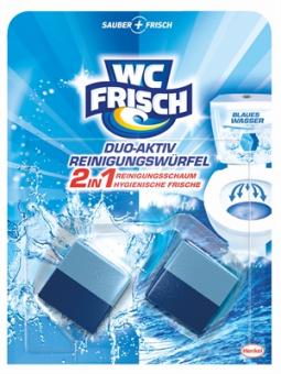 WC Frisch Reinigungswürfel Duo-Aktiv 2x50g 