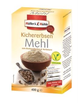Müllers Mühle Kichererbsen-Mehl 400g 