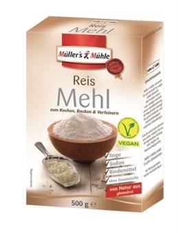 Müllers Mühle Reis Mehl 500g 