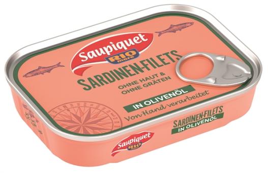 Saupiquet Sardinen-Filets inOlivenöl 105g 