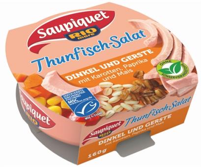 MSC Saupiquet Thunfisch-Salat Dinkel und Gerste 160g 