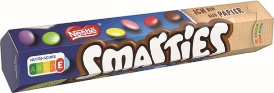 Smarties White Riesenrolle 120g 