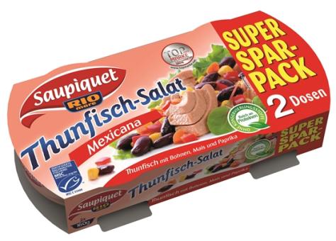 MSC Saupiquet Thunfisch-Salat Mexicana 2x160g 
