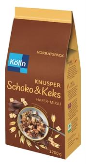 Kölln Müsli Knusper Schoko+Keks 1,7kg 