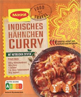 Maggi Fix Indisches Hähnchen Curry 36g 