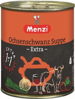 Menzi Ochsenschwanz Suppe extra für 1,6l 800ml 