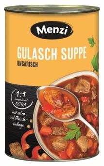 Menzi Gulaschsuppe ungarisch extra 1:1 4,2kg 