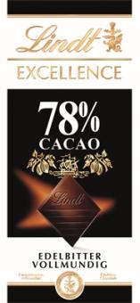 Lindt Excellence 78% 100g 