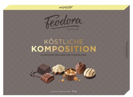 Feodora Köstliche Komposition Pralinen Klassisch 375g 