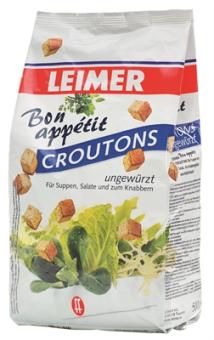 Leimer Croutons ungewürzt 500g 