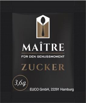 Maitre Feinzucker-Tüte 2000x3,6g 