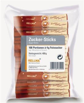 Hellma Zucker-Stick 100x4g 