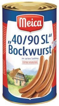 Meica Bockwurst 40/90SL extra knackig 5,3kg 