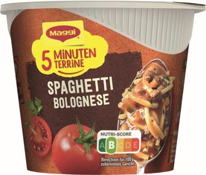 Maggi 5 Minuten Terrine Spaghetti Bolognese 60g 
