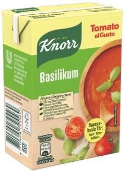 Knorr Tomato al Gusto Basilikum 370g 
