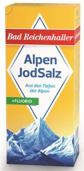 Bad Reichenhaller Alpenjodsalz mit Fluorid 500g 