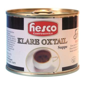 Hesco Klare Oxtailsuppe 212ml 