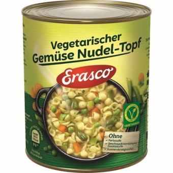 Erasco Gemüse Nudel-Topf vegetarisch 800g 