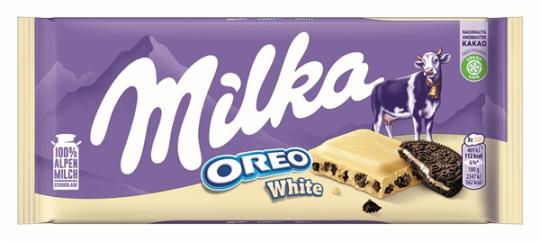 Milka Oreo White 100g 