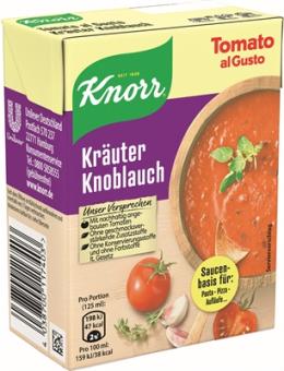 Knorr Tomato al Gusto Kräuter-Knoblauch 370g 