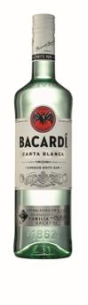 BACARDI Carta Blanca Rum 37,5% 0,7l 