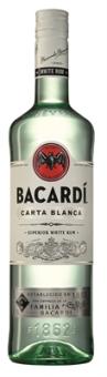 BACARDI Carta Blanca Rum 37,5% 1l 