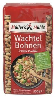 Müllers Mühle Wachtelbohnen 500g 