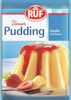 RUF Puddingpulver Vanille Geschmack 5ST für 2,5l 185g 