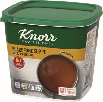 Knorr klare Fleischsuppe mit Suppengrün 880g 