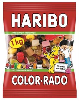 Haribo Color-Rado 1000g Beutel 