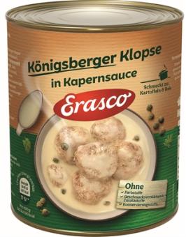 Erasco 6 Königsberger Klopse in cremiger Kapernsauce 800g 
