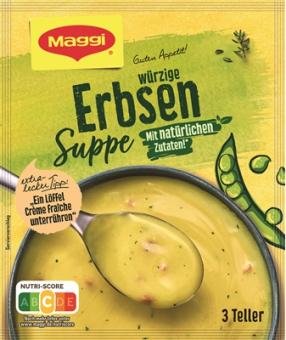 Maggi Guten Appetit Suppe Erbsen mit Speck für 0,75l 