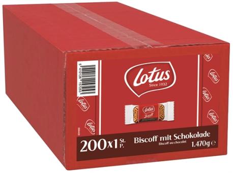 Lotus Karamellgebäck mit Schokolade 200ST 1470g 