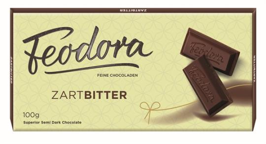 Feodora Chocolade Zart Bitter 100g 