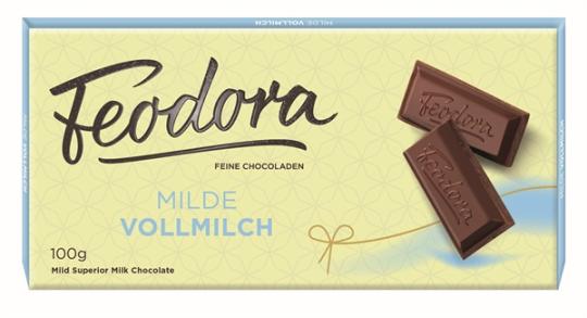 Feodora Chocolade Milde Vollmilch 100g 