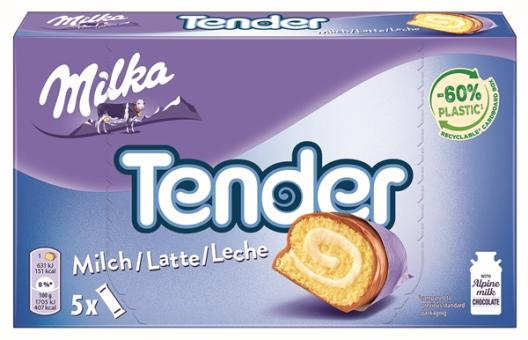 Milka Tender Milch 5x37g 