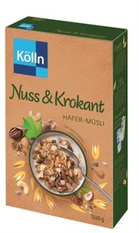 Kölln Müsli Nuss+Krokant 500g 