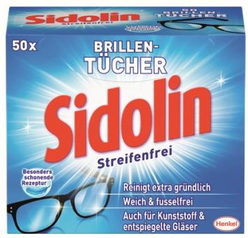 Sidolin Brillentücher 50ST 
