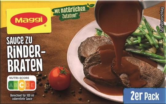 Maggi Delikatess Rinderbraten Sauce für 2x250ml 