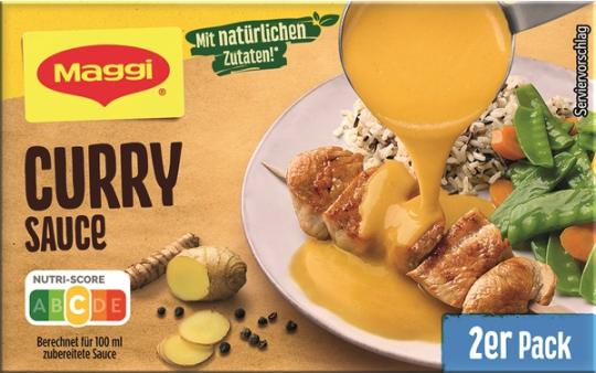 Maggi Delikatess Sauce Curry für 2x250ml 