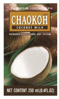 Chaokoh Kokosmilch 18% Fett 250ml 