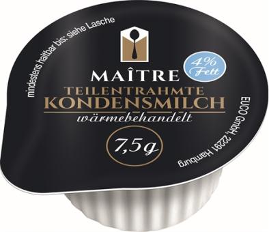 Maitre Kondensmilch 4% 7,5g x 240 Portionen 