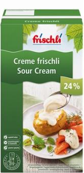 Frischli Creme Sauerrahm 24% 1kg 
