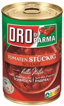 Oro di Parma Tomaten stückig scharf 400g 
