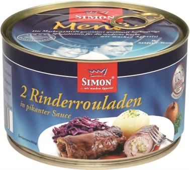 Simon Rinderrouladen in pikanter Sauce 400g 