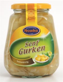 Nowka Senf Gurken 530g 
