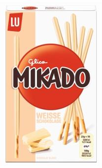 Mikado Sticks Weisse Schokolade 75g 