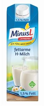 MinusL H-Milch 1,5% 1l 